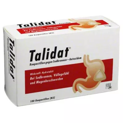 TALIDAT Chew pastilles against heartburn, 100 pcs TALIDAT Chew pastilles against heartburn, 100 pcs