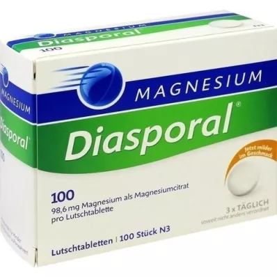 MAGNESIUM DIASPORAL 100 lozenges, 100 pcs