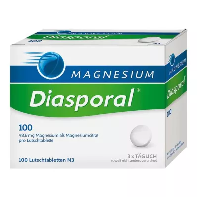 Magnesium Diasporal 100 lozenges, 100 pcs Magnesium Diasporal 100 lozenges, 100 pcs