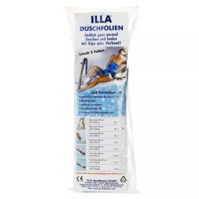 Shower foil leg short 90cm, 5 pcs Shower foil leg short 90cm, 5 pcs