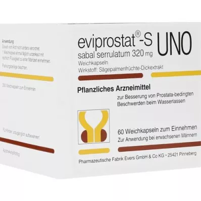 EVIPROSTAT-S sabal serrulatum 320 uno capsules, 200 pc