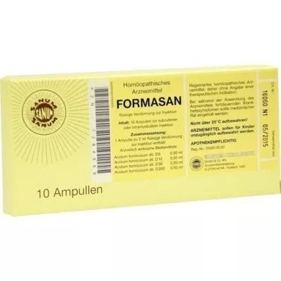 FORMASAN Injection Ampoules, 10X2 ml