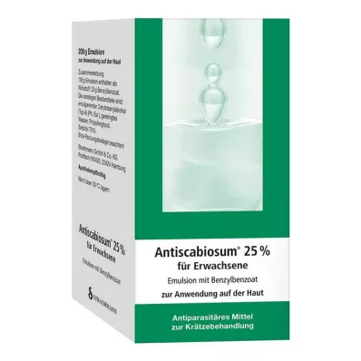 Antiscabiosum 25% emulsion, 200 g Antiscabiosum 25% emulsion, 200 g