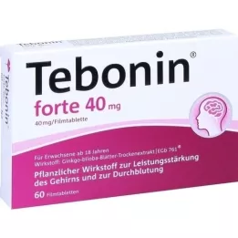 TEBONIN forte 40 mg film-coated tablets, 60 pcs