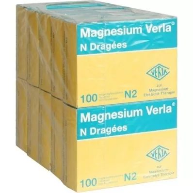 MAGNESIUM VERLA N Coated Tablets, 10X100 St