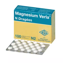 MAGNESIUM VERLA N Coated Tablets, 10X100 St