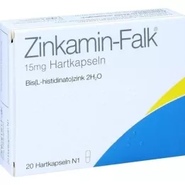 ZINKAMIN Falk 15 mg hard capsules, 20 pcs