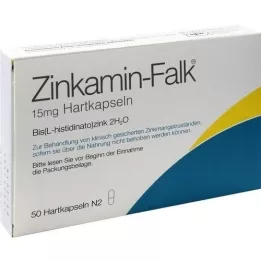 ZINKAMIN Falk 15 mg hard capsules, 50 pcs