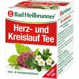 BAD HEILBRUNNER Heart and Circulation Tea N Fbtl., 8X1.5 g
