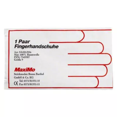 HANDSCHUHE Cotton size 9 overlength, 2 pcs