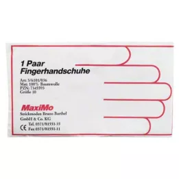 HANDSCHUHE Cotton size 10 overlength, 2 pcs