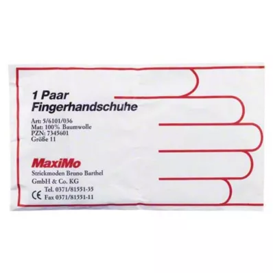 Gloves cotton size 11 extra length, 2 pieces Gloves cotton size 11 extra length, 2 pieces