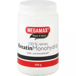 KREATIN MONOHYDRAT 100% Megamax powder, 500 g