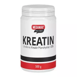 KREATIN MONOHYDRAT 100% Megamax powder, 500 g