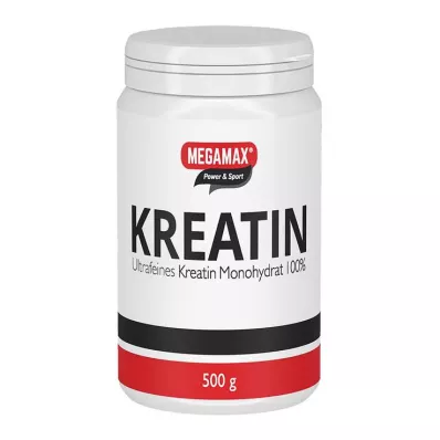 KREATIN MONOHYDRAT 100% Megamax powder, 500 g KREATIN MONOHYDRAT 100% Megamax powder, 500 g