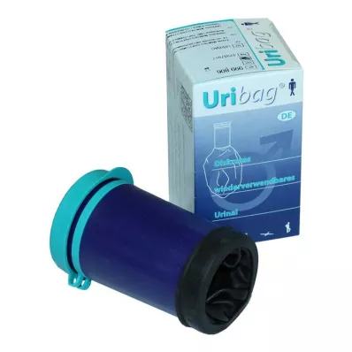 Uribag urine bottle foldable for men 9, 1 pc Uribag urine bottle foldable for men 9, 1 pc