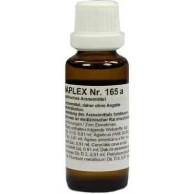 REGENAPLEX No.165 a drops, 30 ml