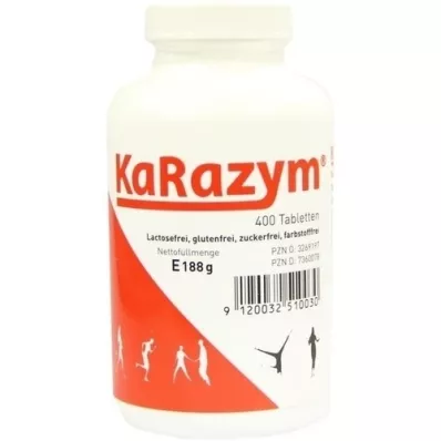 KARAZYM enteric-coated tablets, 400 pcs