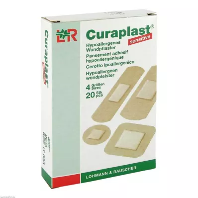 CURAPLAST Strips sensitive assorted, 20 pcs