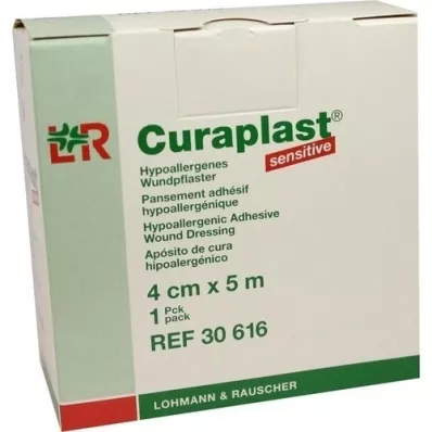 CURAPLAST Wound dressing, sensitive 4 cm x 5 m, 1 pc