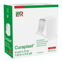 CURAPLAST Wound dressing, sensitive 4 cm x 5 m, 1 pc