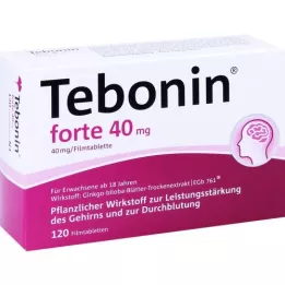 TEBONIN forte 40 mg film-coated tablets, 120 pcs