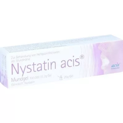 NYSTATIN acis mouth gel, 25 g