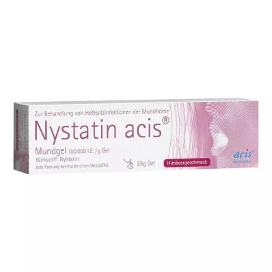 Nystatin acis oral gel, 25 g