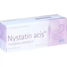 NYSTATIN acis film-coated tablets, 50 pcs