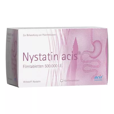 NYSTATIN acis film-coated tablets, 100 pcs NYSTATIN acis film-coated tablets, 100 pcs