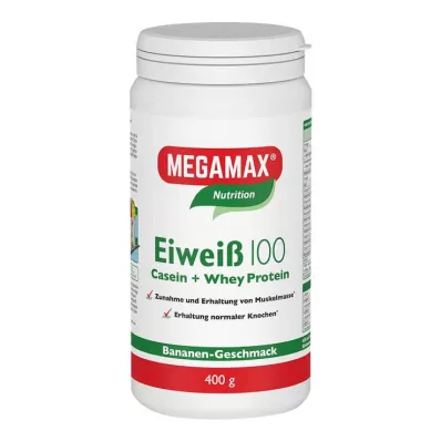 EIWEISS 100 Banana Megamax powder, 400 g EIWEISS 100 Banana Megamax powder, 400 g