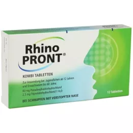 RHINOPRONT Combi tablets, 12 pcs
