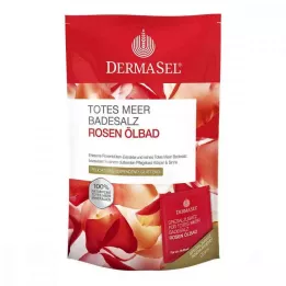 DERMASEL Dead Sea Bath Salts+Rose SPA, 1 p