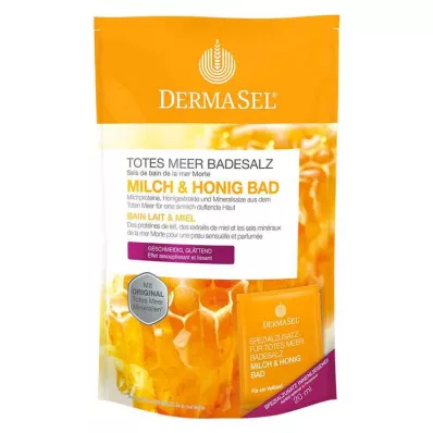 DERMASEL Dead Sea bath salt+milk&Honey SPA, 1 p DERMASEL Dead Sea bath salt+milk&Honey SPA, 1 p