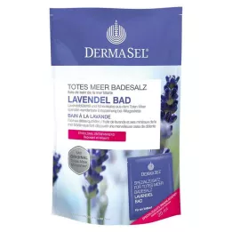 DERMASEL Dead Sea Bath Salts+Lavender SPA, 1 p