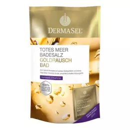 DERMASEL Dead Sea Bath Salts+Gold EXCLUSIVE, 1 P