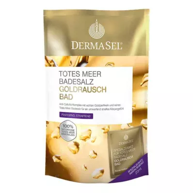 DERMASEL Dead Sea Bath Salts+Gold EXCLUSIVE, 1 P