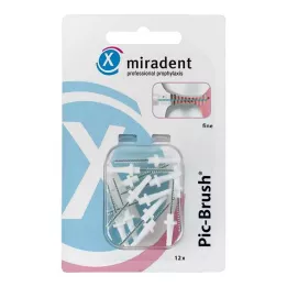 PIC BRUSH Interdental b.replacement b.2 mm white, 12 pcs
