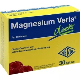 MAGNESIUM VERLA direct granules raspberry, 30 pcs