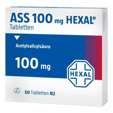ASS 100 HEXAL tablets, 50 pcs ASS 100 HEXAL tablets, 50 pcs