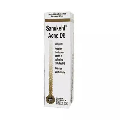 SANUKEHL Acne D 6 drops, 10 ml SANUKEHL Acne D 6 drops, 10 ml