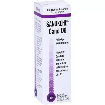 SANUKEHL Cand D 6 drops, 10 ml