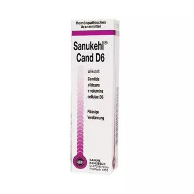 SANUKEHL Cand D 6 drops, 10 ml SANUKEHL Cand D 6 drops, 10 ml