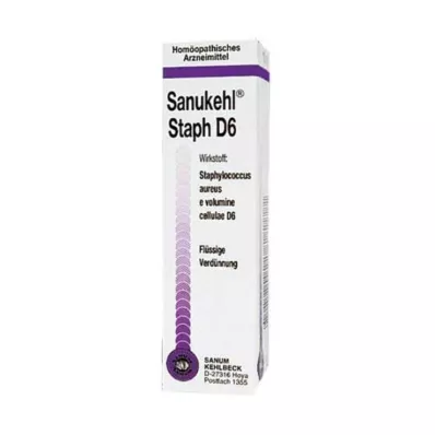 SANUKEHL Staph D 6 drops, 10 ml SANUKEHL Staph D 6 drops, 10 ml