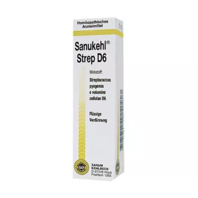 SANUKEHL Strep D 6 drops, 10 ml SANUKEHL Strep D 6 drops, 10 ml