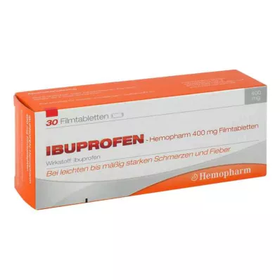 IBUPROFEN Hemopharm 400 mg film-coated tablets, 30 pcs IBUPROFEN Hemopharm 400 mg film-coated tablets, 30 pcs