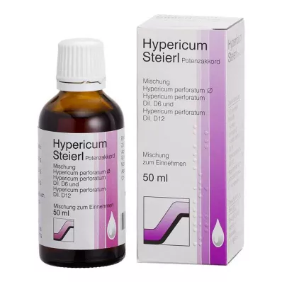 Hypericum Steierl potency accord drops, 50 ml Hypericum Steierl potency accord drops, 50 ml