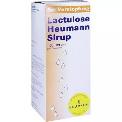 LACTULOSE Heumann syrup, 1000 ml