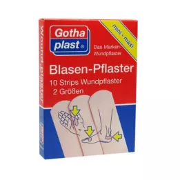 GOTHAPLAST Skin blister plaster, 10 pcs