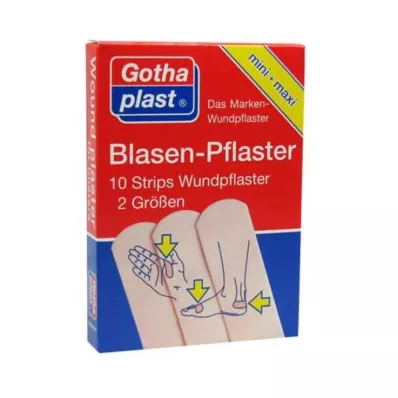 GOTHAPLAST Skin blister plaster, 10 pcs GOTHAPLAST Skin blister plaster, 10 pcs